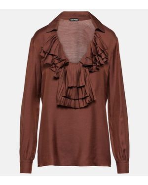 Tom Ford Blusa - Marrone