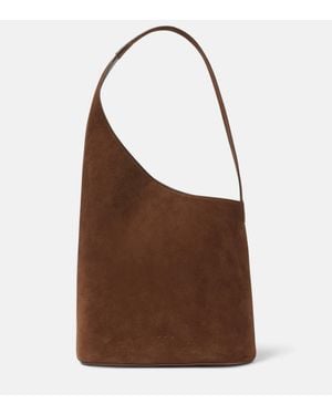 Aesther Ekme Lune Large Suede Tote Bag - Brown