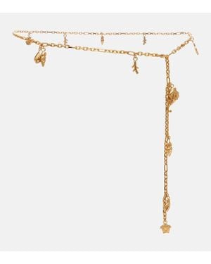 Versace Kettenguertel Charms - Weiß