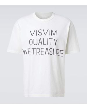 Visvim Bedrucktes T-Shirt Jumbo Aus Einem Baumwollgemisch - Weiß
