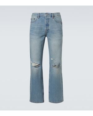 FRAME Jeans Regular Distressed Relaxed Jean - Blu