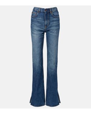 Chloé High-Rise Flared Jeans - Blue