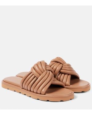 Gianvito Rossi Sandali Ottavia - Marrone