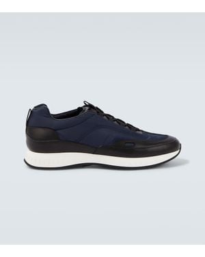 John Lobb Slip-Ons Mit Leder - Blau