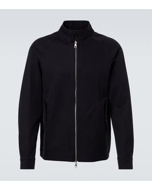 dunhill Veste Reversible En Coton - Bleu