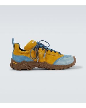 Our Legacy Sneakers Gabe Aus Veloursleder - Blau
