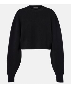Tom Ford Pullover Cropped - Nero