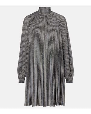 Missoni Lame Minidress - Gray