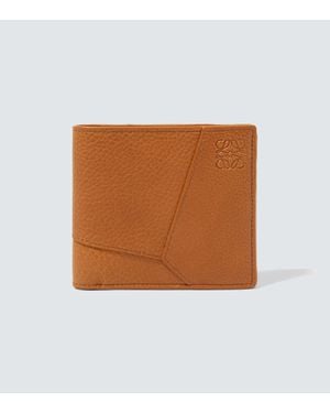 Loewe Portemonnaie Puzzle Aus Leder - Braun