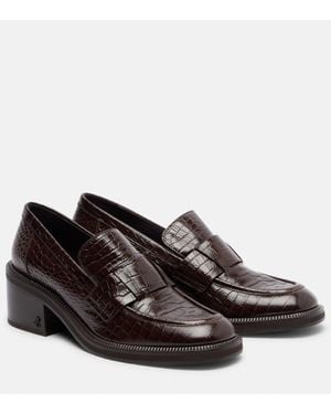 Jimmy Choo Loafers Tylor 60 Aus Leder - Braun