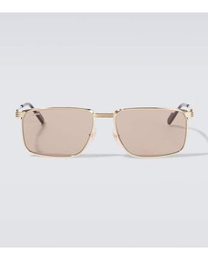 Cartier Eckige Sonnenbrille - Pink