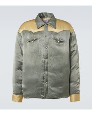 Visvim Chaqueta De Plumas Lightcloud - Verde