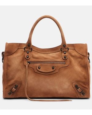 Balenciaga Borsa Le City Medium - Marrone
