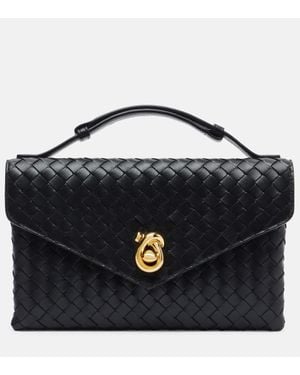 Bottega Veneta Borsa Knot Lock - Nero