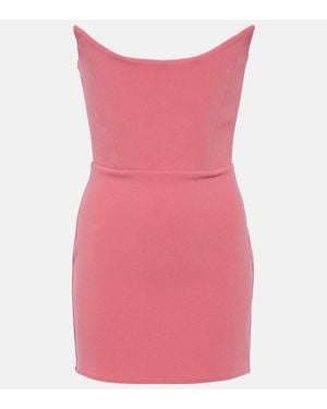 Alex Perry Minikleid Aus Crepe - Pink