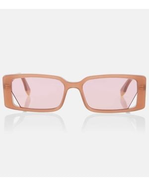 Fendi Eckige Sonnenbrille Way - Pink