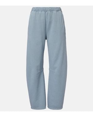 Citizens of Humanity Jogginghose Miro Aus Baumwoll-Fleece - Blau