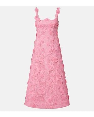 LEO LIN Abito Midi Odette - Rosa