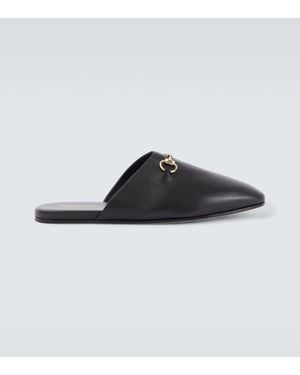 Gucci Mules Horsebit - Nero