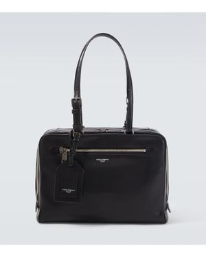 Dolce & Gabbana Leather Tote Bag - Black
