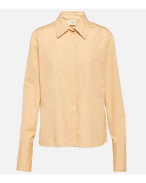 Tod's Cotton Poplin Shirt - Natural