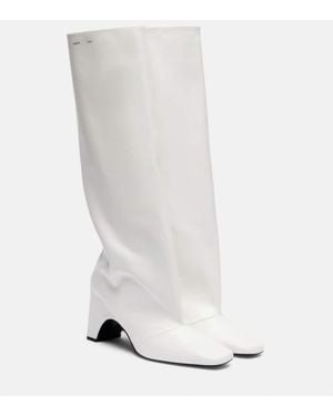 Coperni Stiefel Bridge Aus Leder - Weiß