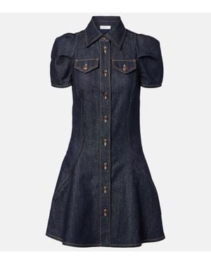 McQueen Jeanskleid - Blau