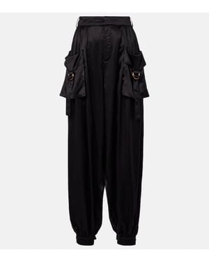 Chloé Pantaloni Cargo - Nero