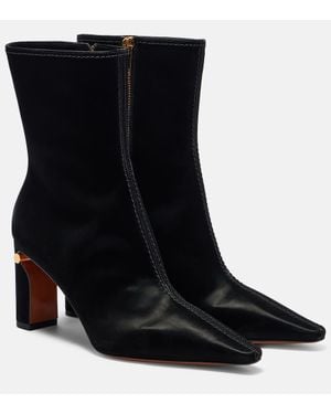 McQueen Ankle Boots - Schwarz