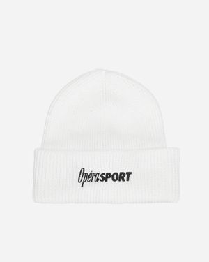OperaSPORT | André Beanie | NAKED Copenhagen ONE SIZE - Pristine - Blanc