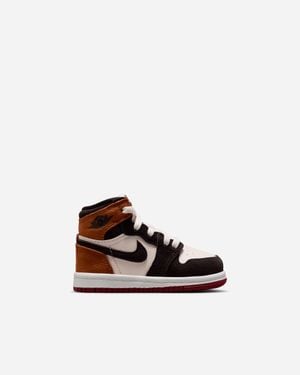 Nike Nike air jordan 1 high og "love the game" (td) | brun | taille: 19,5 - Blanc