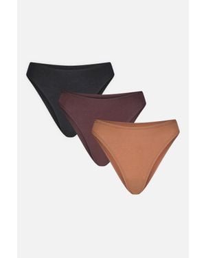 Negative Underwear Cloud Cotton French Cut Brief - Multicolor