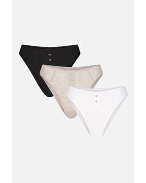 Negative Underwear Whipped French Cut Brief - Black