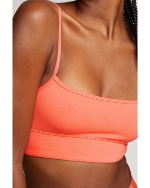 Negative Underwear - Last Chance Cloud Cotton Bralette - Orange