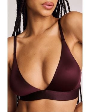 Negative Underwear Glacé Triangle Bra - Black