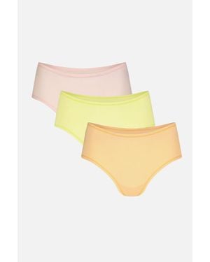 Negative Underwear Cloud Cotton Boy Short - Yellow