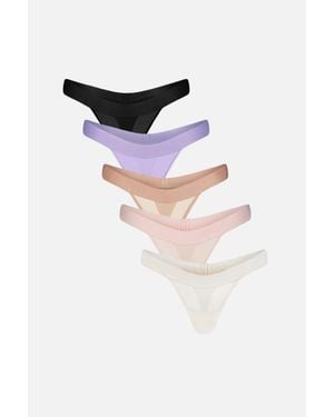 Negative Underwear Sieve Thong - Multicolor