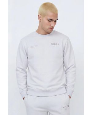 Nicce London Script Essential Sweatshirt - White