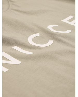 Nicce London Vitter T-Shirt & Short Set - Natural