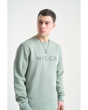 Nicce London Mercury Sweatshirt - Green