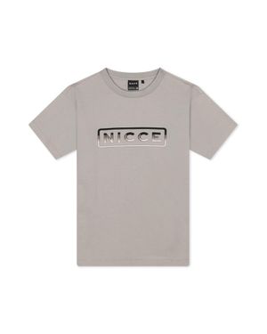 Nicce London Powell T-Shirt - Grey