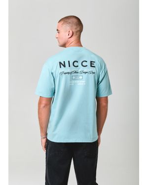 Nicce London Meridian T-Shirt - Blue