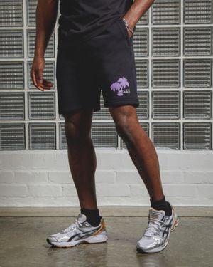 Nicce London Fiesta Shorts - Black