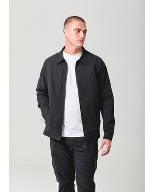 Nicce London Odyssey Shacket - Blue