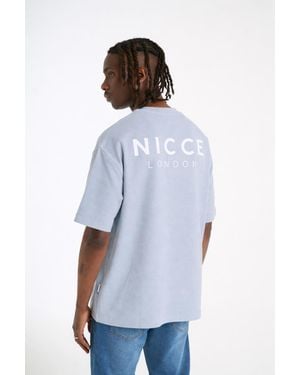 Nicce London Flavur T-Shirt - Blue