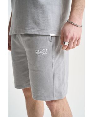 Nicce London Cera Shorts - Grey