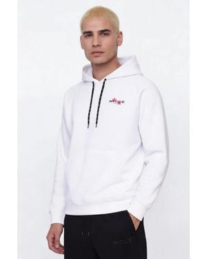 Nicce London Seren Hoodie - White