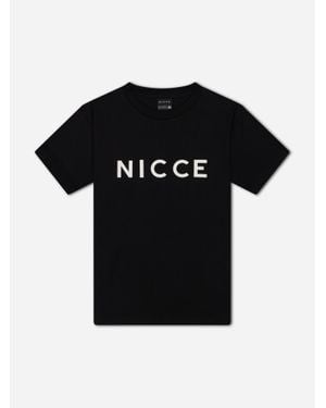 Nicce London Denno T-Shirt - Black