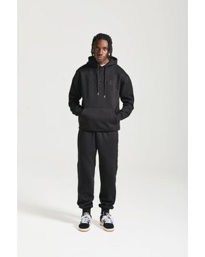 NICCE Multipacks Nicce Mercury Hoodie & Jogger Tracksuit Set - Black