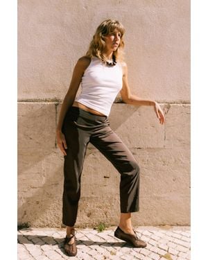 No Emotions The Gigi Trousers - Natural